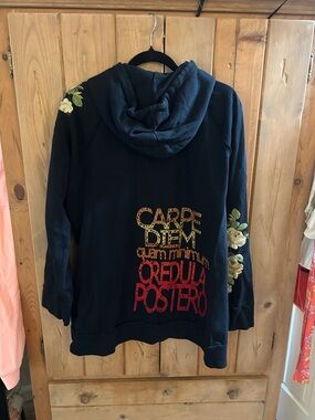 Johnny. Was black Hoodie
